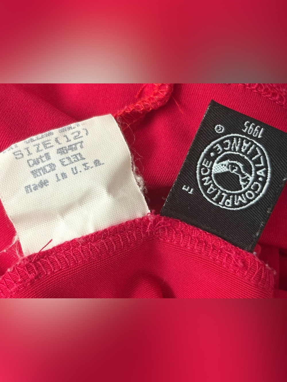 Laundry By Shelli Segal Vintage 1995 Hot Pink Cowl Neck Slip Dress in size 12 - Picture 5 of 7